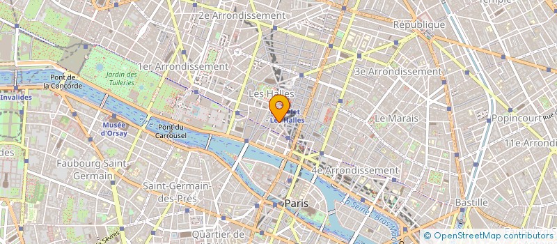 localisation de l'entreprise MONSIEUR XAVIER DUHOUX à PARIS