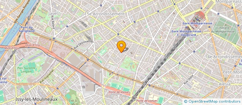 localisation de l'entreprise MONSIEUR XAVIER DUJARDIN  PARIS