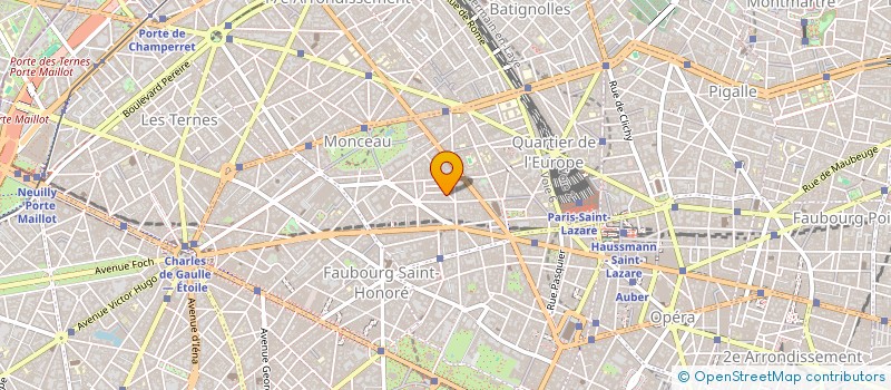 localisation de l'entreprise MONSIEUR XAVIER DULONDEL  PARIS