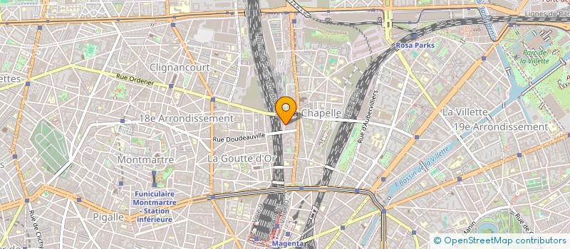 localisation de l'entreprise MONSIEUR XAVIER DUMONT  PARIS