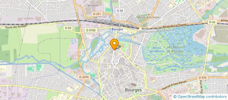 localisation de l'entreprise MONSIEUR XAVIER DUMONT à BOURGES