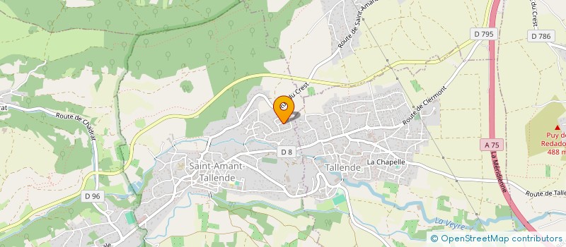 localisation de l'entreprise MONSIEUR XAVIER DUMONTAUD à SAINT-SATURNIN