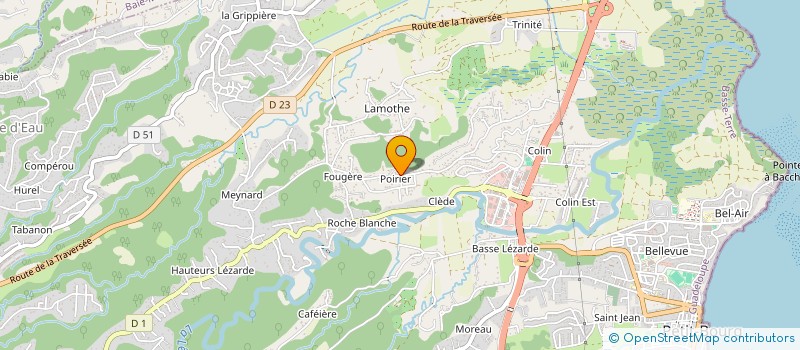 localisation de l'entreprise MONSIEUR XAVIER DURO  PETIT-BOURG