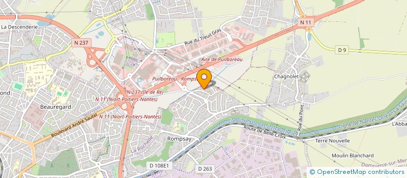 localisation de l'entreprise MONSIEUR XAVIER DUSSAIN  PERIGNY