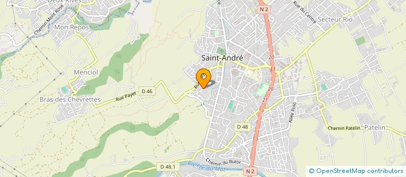 localisation de l'entreprise MONSIEUR XAVIER EMILE SINGABRAYEN à SAINT-ANDRE
