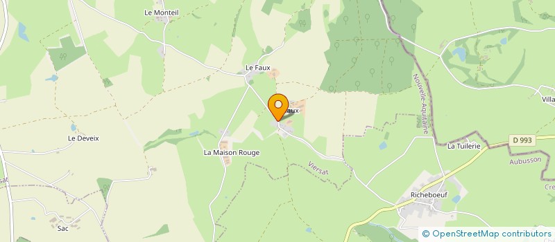 localisation de l'entreprise MONSIEUR XAVIER EMPSON  VIERSAT