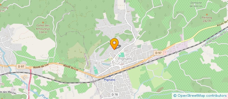 localisation de l'entreprise MONSIEUR XAVIER ENEA  PIGNANS