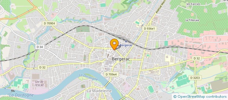 localisation de l'entreprise MONSIEUR XAVIER ENGUIALLE à BERGERAC