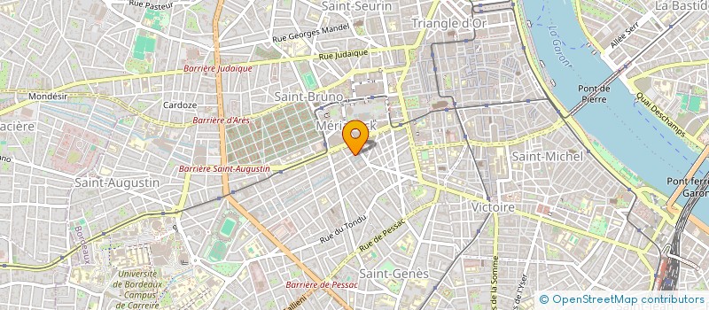 localisation de l'entreprise MONSIEUR XAVIER ESPESO  BORDEAUX