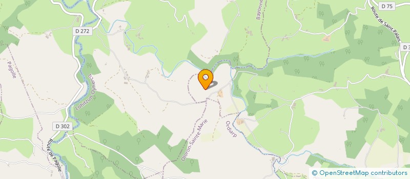 localisation de l'entreprise MONSIEUR XAVIER ETCHEBEHERE  AINHARP