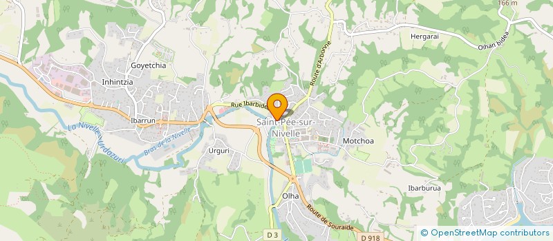 localisation de l'entreprise MONSIEUR XAVIER ETCHEVERS à SAINT-PEE-SUR-NIVELLE