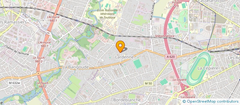 localisation de l'entreprise MONSIEUR XAVIER EUZEN à TOULOUSE