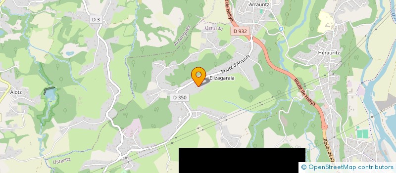 localisation de l'entreprise MONSIEUR XAVIER EYHARTS à USTARITZ
