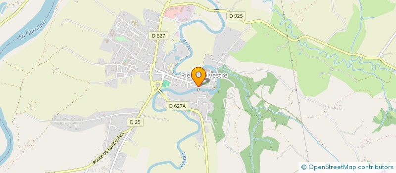 localisation de l'entreprise MONSIEUR XAVIER FAGES  RIEUX-VOLVESTRE