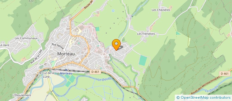 localisation de l'entreprise MONSIEUR XAVIER FAIVRE-PIERRET  LES FINS