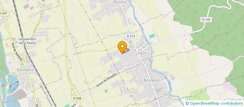 localisation de l'entreprise MONSIEUR XAVIER FASOLO  LAGOS