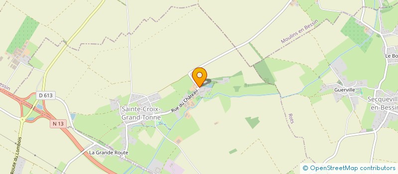 localisation de l'entreprise MONSIEUR XAVIER FAUVEL  THUE ET MUE