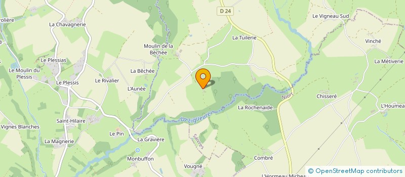 localisation de l'entreprise MONSIEUR XAVIER FEAUCHE  SAINT-GEORGES-DE-NOISNE