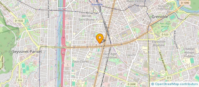 localisation de l'entreprise MONSIEUR XAVIER FERNANDES DA SILVA  GRENOBLE