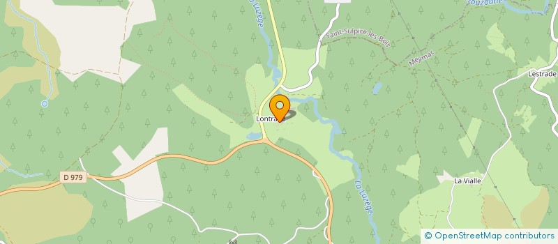 localisation de l'entreprise MONSIEUR XAVIER FEROLIARD  MEYMAC