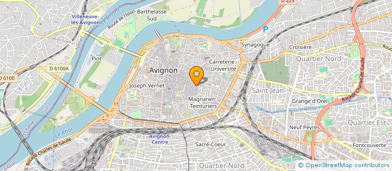 localisation de l'entreprise MONSIEUR XAVIER FERRANDEZ  AVIGNON