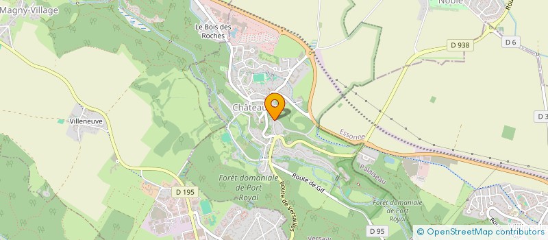 localisation de l'entreprise MONSIEUR XAVIER FERRER-JOURNET  CHATEAUFORT