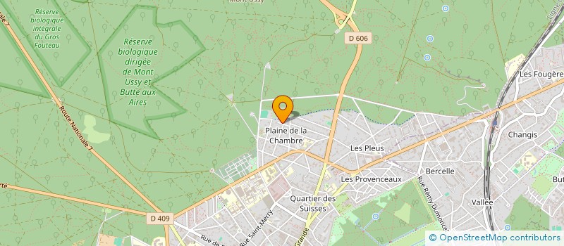 localisation de l'entreprise MONSIEUR XAVIER FETTU à FONTAINEBLEAU