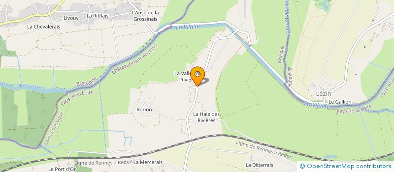 localisation de l'entreprise MONSIEUR XAVIER FEVRIER  AVESSAC