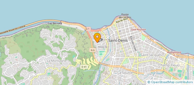 localisation de l'entreprise MONSIEUR XAVIER FILAIN  SAINT-DENIS