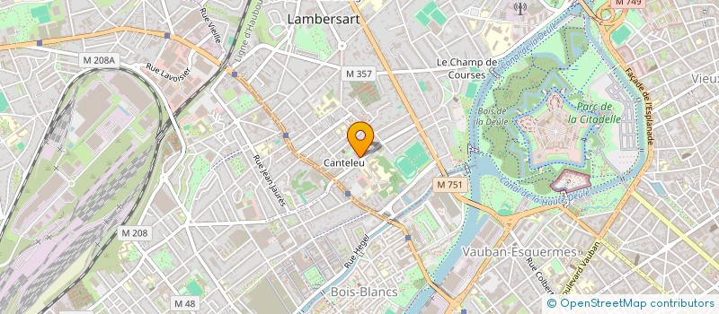 localisation de l'entreprise MONSIEUR XAVIER FLAMENT  HENIN-BEAUMONT