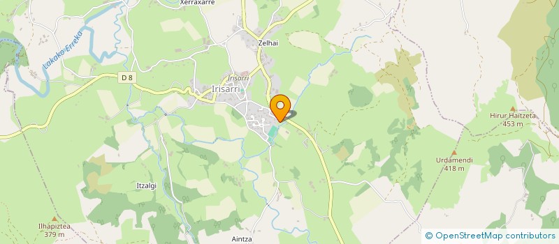 localisation de l'entreprise MONSIEUR XAVIER FLORENCE  OSSES