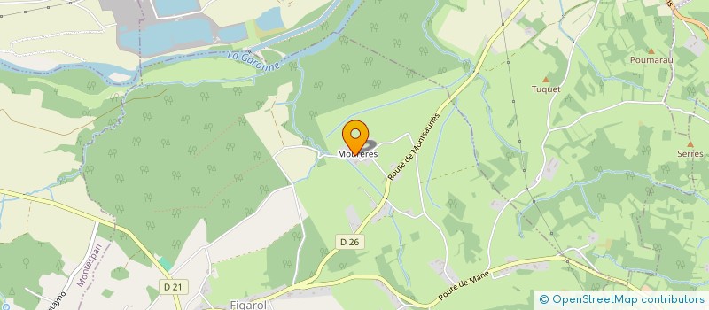 localisation de l'entreprise MONSIEUR XAVIER FOCH  FIGAROL