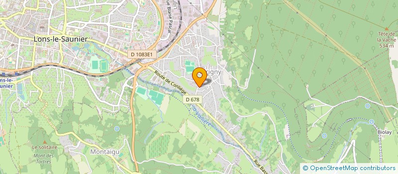 localisation de l'entreprise MONSIEUR XAVIER FORTIN  QUINTIGNY