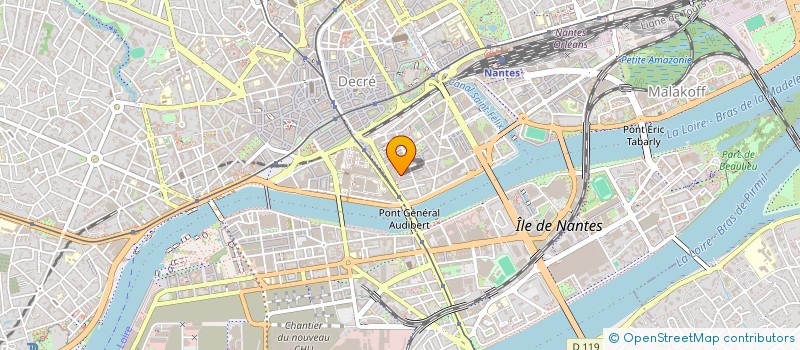 localisation de l'entreprise MONSIEUR XAVIER FOUQUET à NANTES