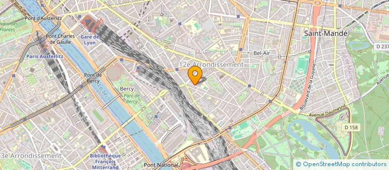 localisation de l'entreprise MONSIEUR XAVIER FOURTOU  PARIS