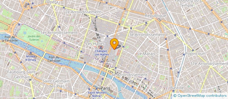 localisation de l'entreprise MONSIEUR XAVIER FRANCES  PARIS