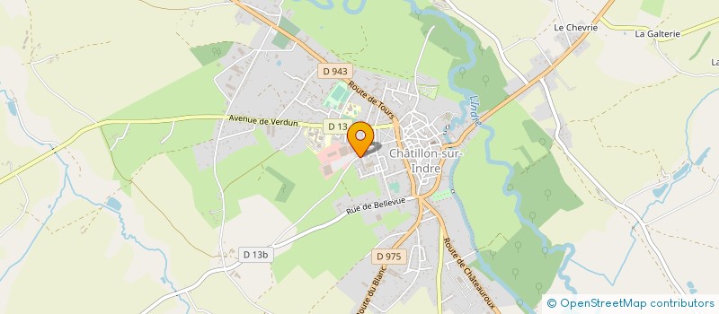 localisation de l'entreprise MONSIEUR XAVIER FREMY à CHATILLON-SUR-INDRE
