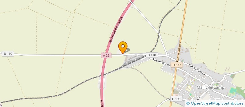 localisation de l'entreprise MONSIEUR XAVIER GAIATTO à MAILLY-LE-CAMP