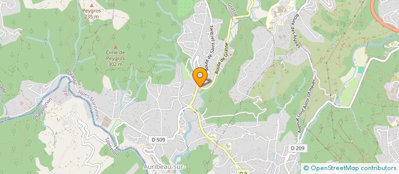 localisation de l'entreprise MONSIEUR XAVIER GALLE  AURIBEAU-SUR-SIAGNE