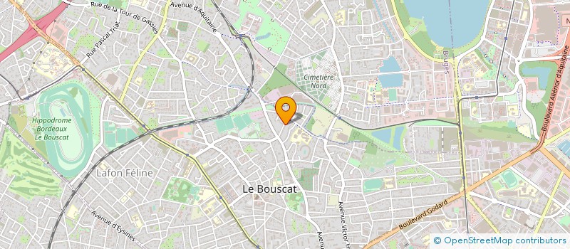 localisation de l'entreprise MONSIEUR XAVIER GARGASI à LE BOUSCAT
