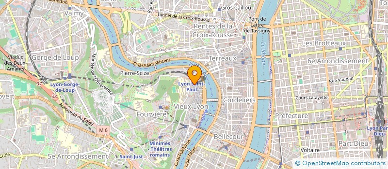 localisation de l'entreprise MONSIEUR XAVIER GAUTIER à LYON