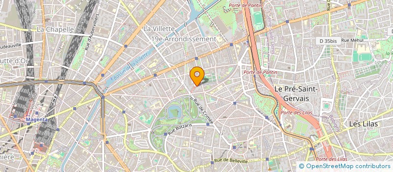 localisation de l'entreprise MONSIEUR XAVIER GIGNAC  PARIS