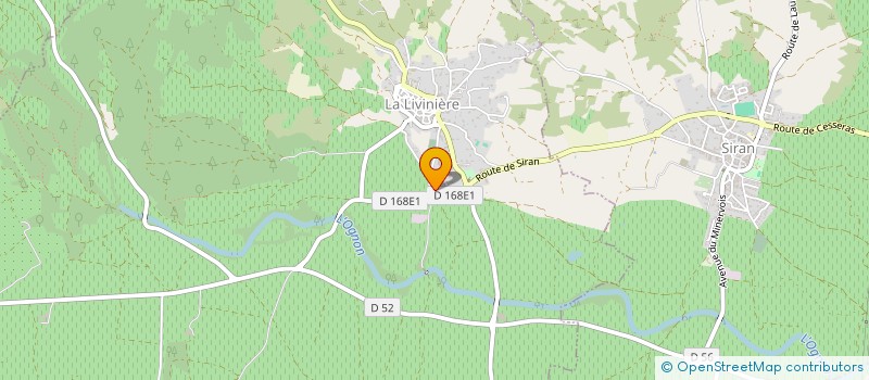 localisation de l'entreprise MONSIEUR XAVIER GILIS à LA LIVINIERE
