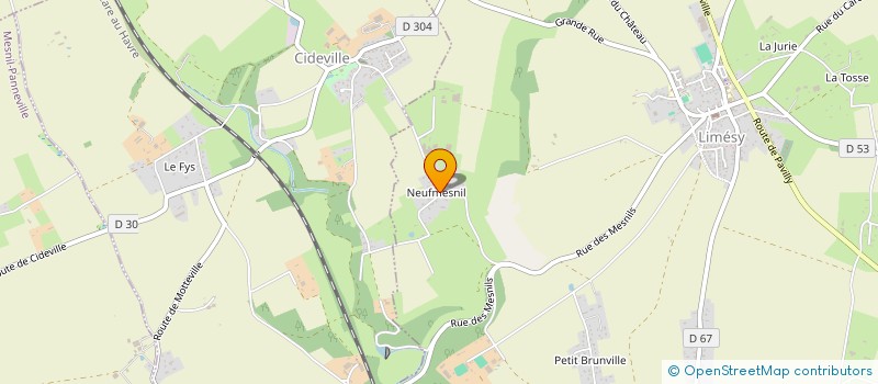 localisation de l'entreprise MONSIEUR XAVIER GILLE  LIMESY