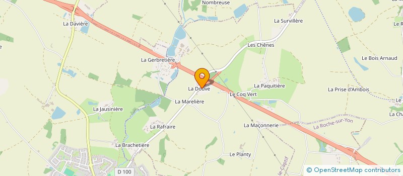 localisation de l'entreprise MONSIEUR XAVIER GIRARDEAU à MOUILLERON-LE-CAPTIF