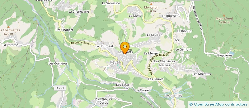 localisation de l'entreprise MONSIEUR XAVIER GIROUD à REVEL