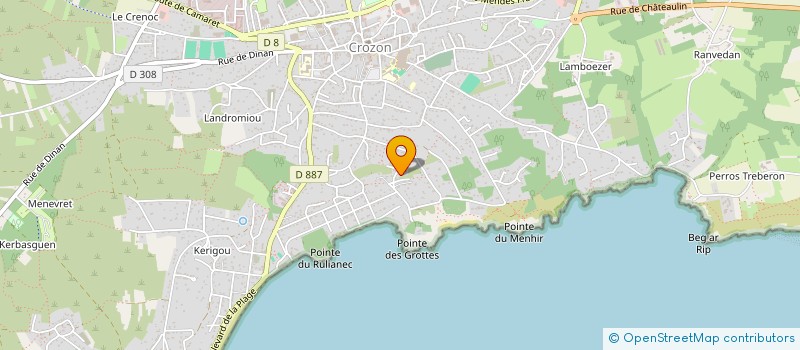 localisation de l'entreprise MONSIEUR XAVIER GLEMOT  CAMARET-SUR-MER