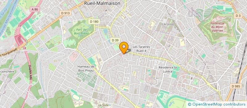 localisation de l'entreprise MONSIEUR XAVIER GLONDU à RUEIL-MALMAISON