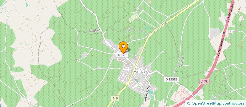 localisation de l'entreprise MONSIEUR XAVIER GODET  VALROS