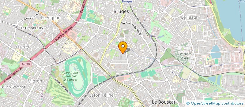 localisation de l'entreprise MONSIEUR XAVIER GOMES  BRUGES